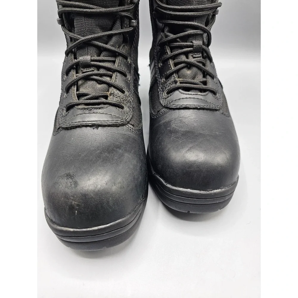 Thorogood Boots Steel Toe Deuce Work 804-6191 Black Leather 8 Waterproof Men 6.0